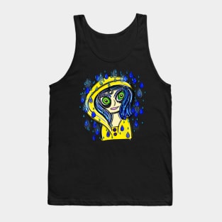 Raindrops and Crazed Thoughts Tank Top